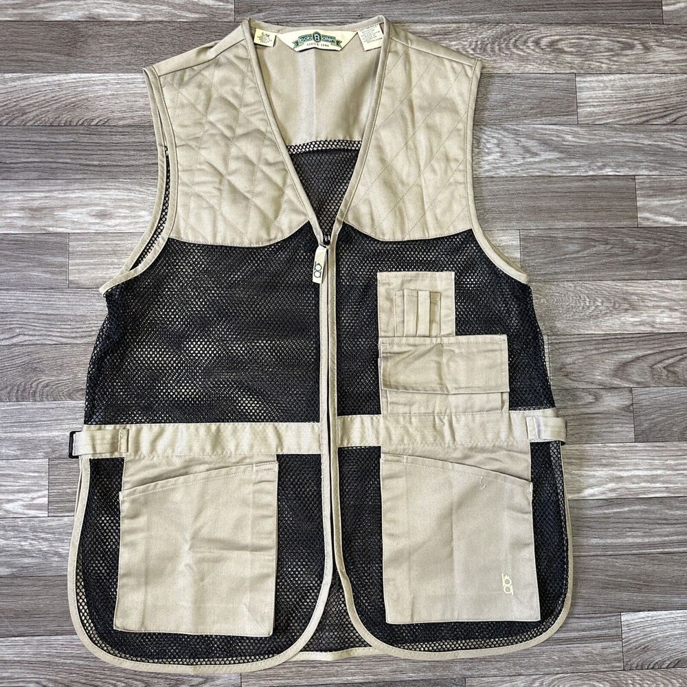 Bob Allen Adult S/M Full Mesh Shooting Vest Trap Shoot Vest Dove Duck Hunting